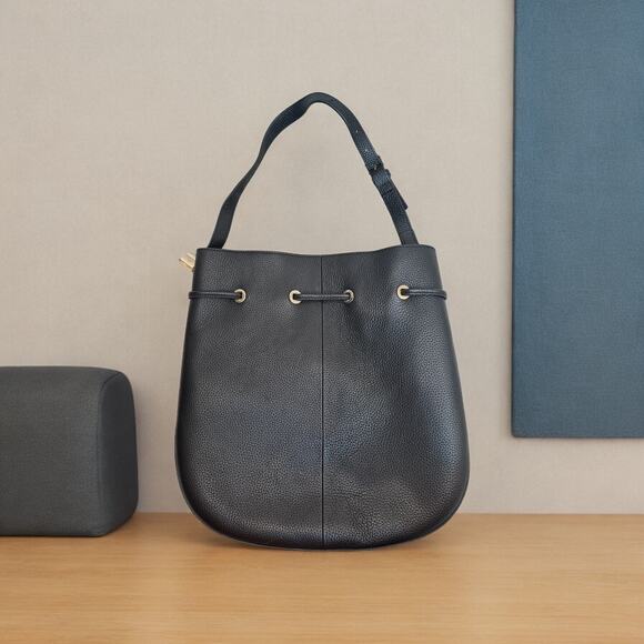 Karen Millen Leopard Print Drawstring Shoulder Bag Satchel w/ Wallet - Picture 5 of 8